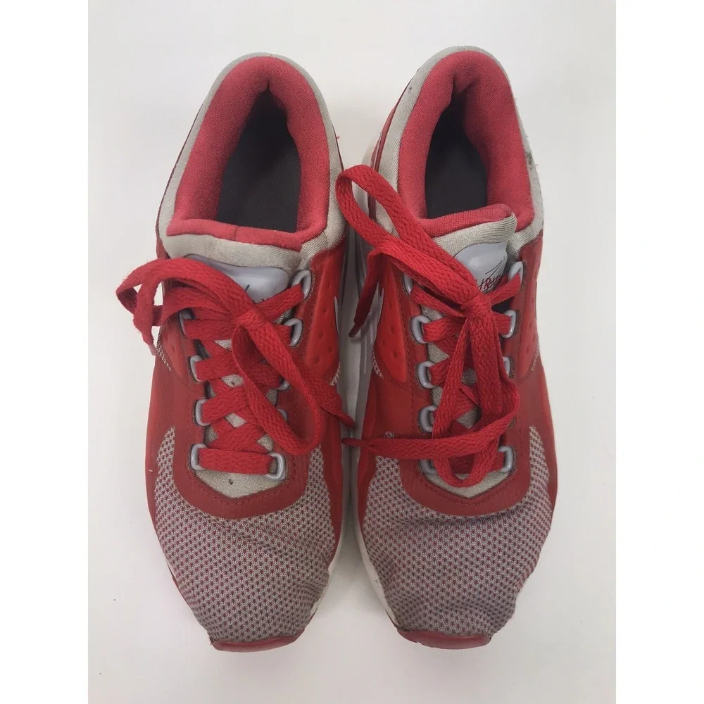 Nike Air Max Zero Essential Sneakers Red Grey Boys Size 4.5 Shoes